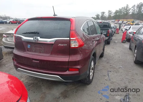 2015 Honda Cr-V Ex-L z USA, uszkodzony, nr VIN 2HKRM4H71FH681575